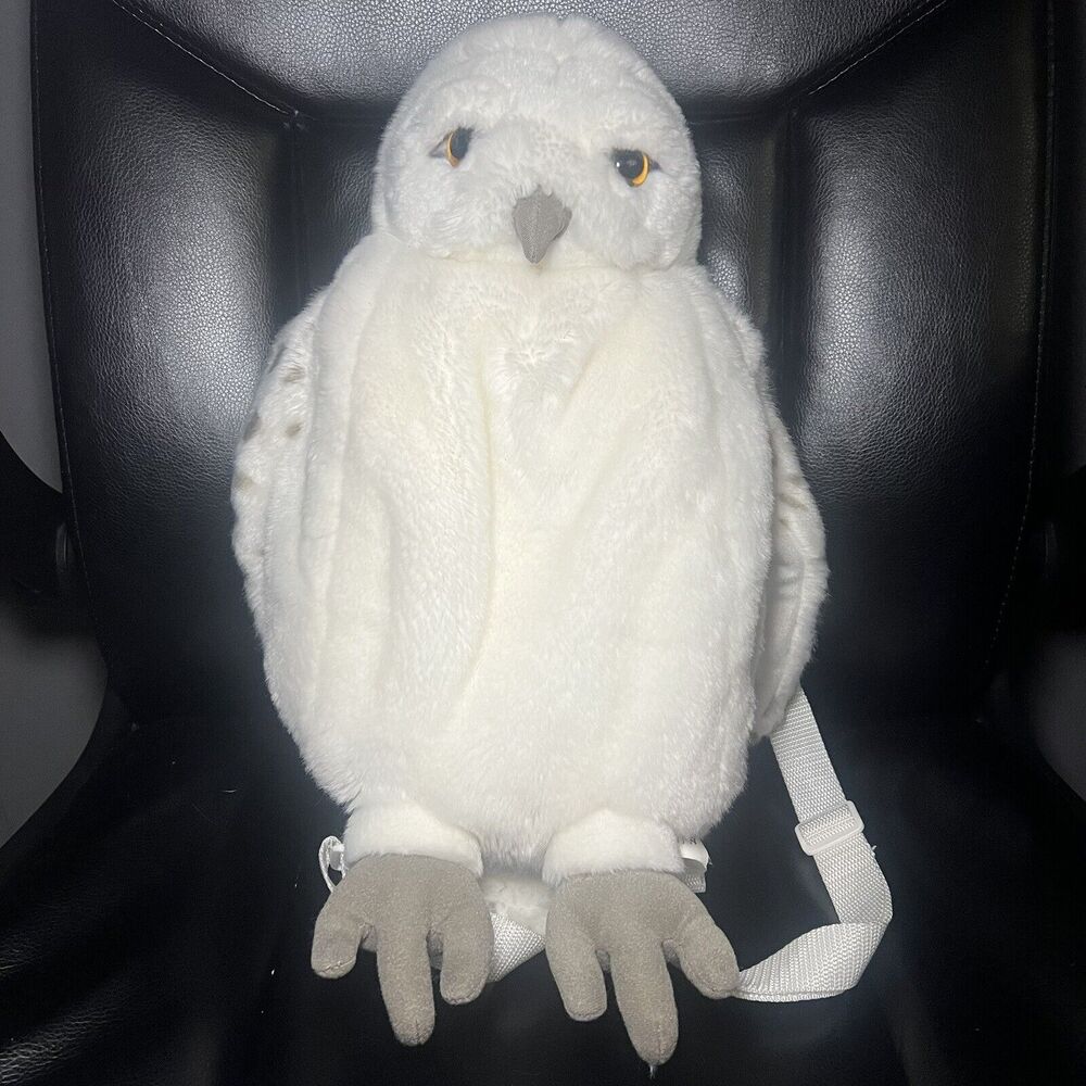 Universal Studios Wizarding World Harry Potter Plush Backpack Hedwig Owl
